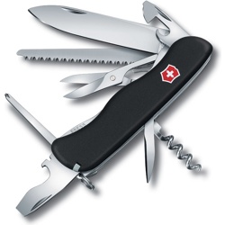 Нож перочинный Victorinox OUTRIDER (0.8513.3) 111мм 14функций черный - фото