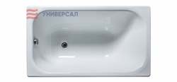 Ванна чугунная Универсал Каприз-У 120x70 (1 сорт, с ножками) - фото