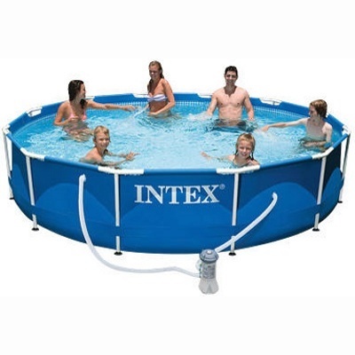 Бассейн с комплектом  INTEX 56996 Metal Frame Pool 366 x 76