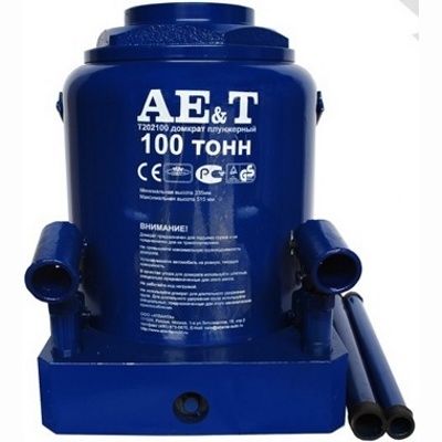 Домкрат бутылочный 100т AE&T T202100