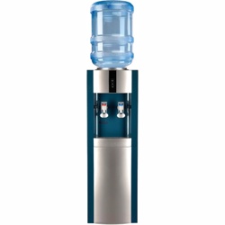 Кулер для воды Ecotronic V21-LF с холодильником (морская волна/серебристый) - фото