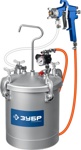 Красконагнетательный бак с краскопультом ЗУБР Профессионал knb-10 (06464) - фото