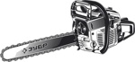 Бензопила ЗУБР 52 см3 45 см шина ПБЦ-М52-45 - фото