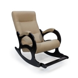 Кресло-качалка Бастион №2 с подножкой рогожка (UNITED 3) - фото