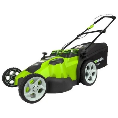 Газонокосилка электрическая Greenworks Twin Force G40LM49DB (2500207)