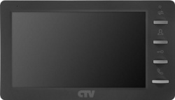 Видеодомофон CTV-M1701 Plus (графит) - фото