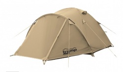 Палатка Tramp Lite Camp 3 песочная - фото
