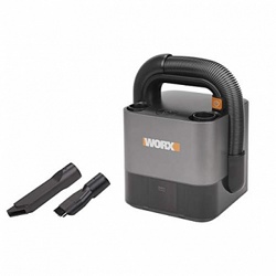 Аккумуляторный пылесос WORX 20В, 2Ач х1, ЗУ, коробка WX030 - фото