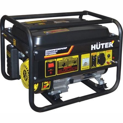Бензиновый генератор Huter DY4000L 3кВт