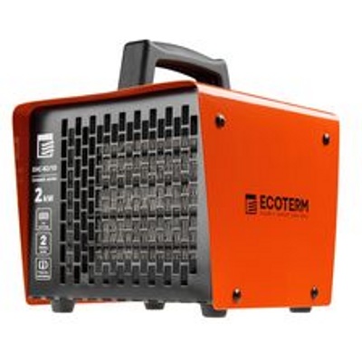 Нагреватель воздуха электр. Ecoterm EHC-03/1D (кубик, 3 кВт, 220 В, термостат, керамический элемент PTC) - фото