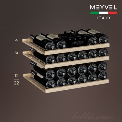 Винный шкаф Meyvel MV22-KBB1 Винный шкаф Meyvel MV22-KBB1