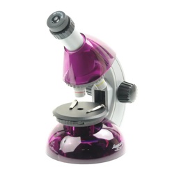 Микроскоп оптический Микромед Атом 40x-640x / 27386 (аметист) - фото