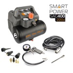 Универсальный безмасляный компрессор BERKUT SMART POWER SAC-400 (220В, 110 л/мин) - фото