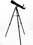 Телескоп Praktica Altair 80/720AZ, искатель red dot, адаптер для смартфона, стальная тренога, черный - фото
