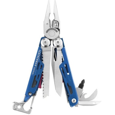 Мультитул Leatherman Signal, 19 функций, синий, нейлоновый чехол, box (832741) Мультитул Leatherman Signal, 19 функций, синий, нейлоновый чехол, box (832741)