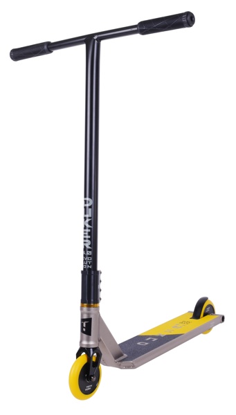 Самокат трюковой Tech Team Duker 4.0 grey/yellow Самокат трюковой Tech Team Duker 4.0 grey/yellow