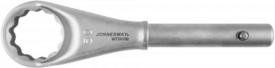 W77A150 Ключ накидной усиленный, 50 мм, d24.5/290 мм JONNESWAY W77A150