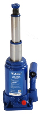 AE&T Домкрат бутылочный двухштоковый 4т AE&T T02004