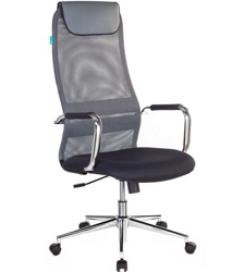 Кресло офисное Бюрократ KB-9N/DG/TW-04 TW-12 (серый) - фото