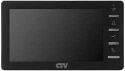 Видеодомофон CTV-M1701 Plus (чёрный) - фото