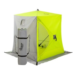 Зимняя палатка Куб Premier трехслойная 1,5х1,5 - фото