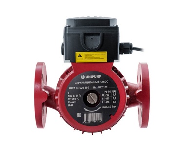 Циркуляционный насос UNIPUMP UPF3 40-120 250 Циркуляционный насос UNIPUMP UPF3 40-120 250