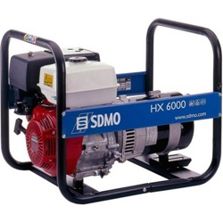 Бензиновый генератор SDMO HX 6000 S - фото
