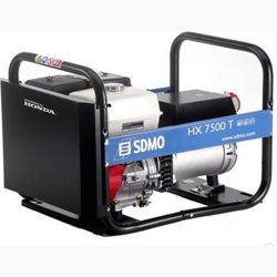 Бензиновый генератор SDMO HX 7500 T S - фото