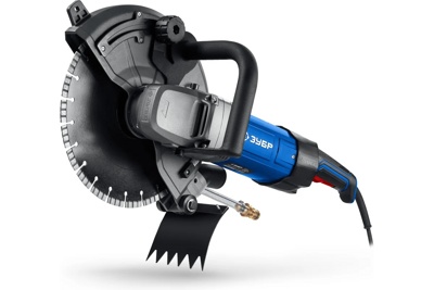 Электрический резчик по бетону ЗУБР d 305 мм, 2700 Вт, 100 мм, Профессионал (РЭУ-2700-300)