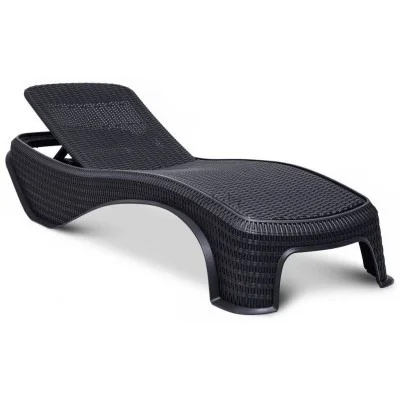 Шезлонг Atlantic sun lounger, графит