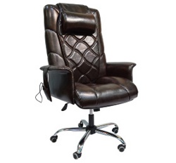 Офисное массажное кресло EGO PRIME EG1003 АНТРАЦИТ (Арпатек) - фото