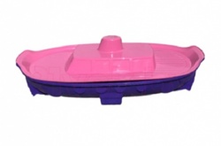 Песочница-бассейн Doloni Корабль 03355/1 (фиолетовый/розовый) - фото