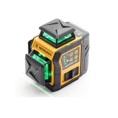 Профессиональный лазерный уровень INSTRUMAX LinePRO 3D BAZA IM0204