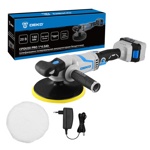 Шлифмашина полировальная аккумуляторная бесщеточная DEKO CPDU20 PRO, 180 мм, 20В, 1x4.0Ач - фото