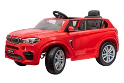 Детский автомобиль Toyland BMW X5M красный - фото