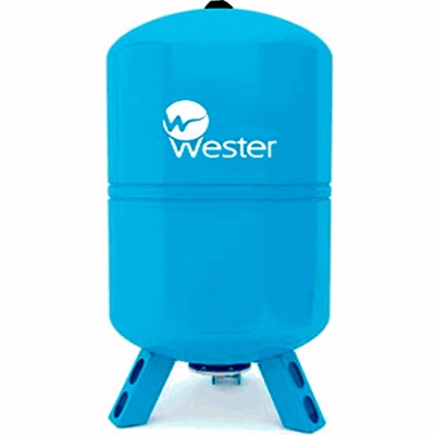 Мембранный бак для хол.воды Wester WAV50 (вертикальный)