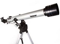 Телескоп Veber F 700/60TXII AZ в кейсе - фото