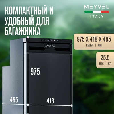 Автохолодильник MEYVEL AF-DB90X Автохолодильник MEYVEL AF-DB90X