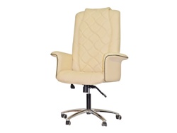 Офисное массажное кресло EGO PRIME EG1003 КРЕМ (Арпатек) - фото
