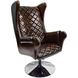 Массажное кресло LOW-END EGO LORD EG-3002 LUX Standart шоколад-антрацит-карамель - фото
