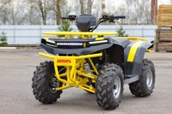 Квадроцикл Irbis Motors ATV 125 (желтый) - фото