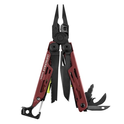Мультитул Leatherman Signal, 19 функций, бордовый, нейлоновый чехол (832745) Мультитул Leatherman Signal, 19 функций, бордовый, нейлоновый чехол (832745)