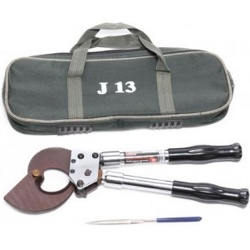 Кабелерез ручной Forsage F-D13J с телескопическими ручками(сталь/трос 150мм2; медь/аллюминий 720мм2 )в сумке - фото