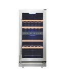 Винный шкаф CellarPrivate встраиваемый, двухзонный на 27 бутылок CP027-2T - фото