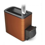 Печь банная ТУНГУСКА XXL 2013 Inox ДА терракота ТМФ - фото