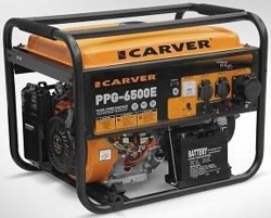 Генератор Carver PPG-6500 5.5кВт (01.020.00018) - фото