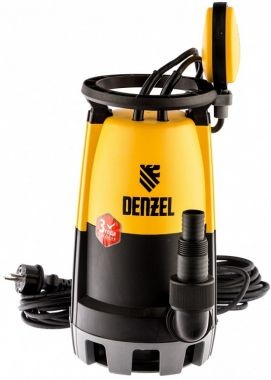 Дренажный насос для чистой и грязной воды DENZEL DP-450S 97267