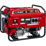 Бензиновый генератор с электростартером ЗУБР 8000 Вт СБ-8000Е-3 - фото