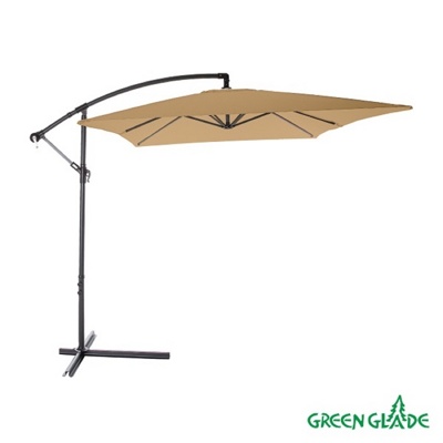 Зонт садовый Green Glade 6403 светло-коричневый Зонт садовый Green Glade 6403 светло-коричневый