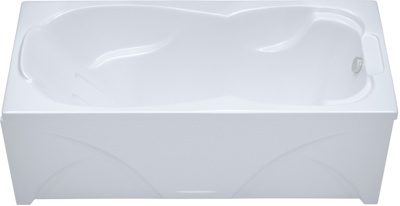 Ванна акриловая Triton Цезарь 180x80 (с каркасом, экраном и сифоном)